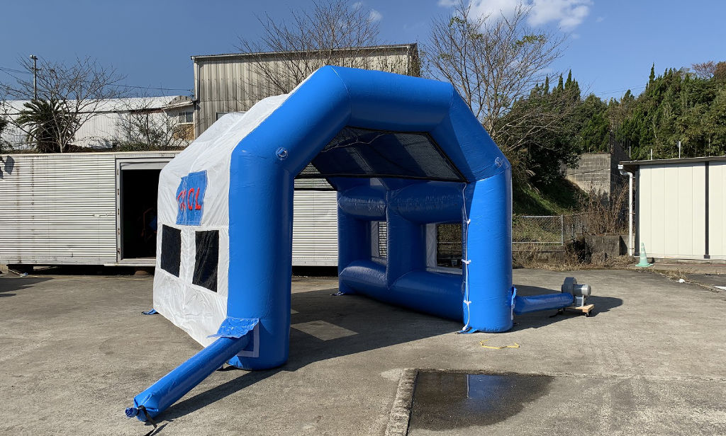 冷却ミストテント