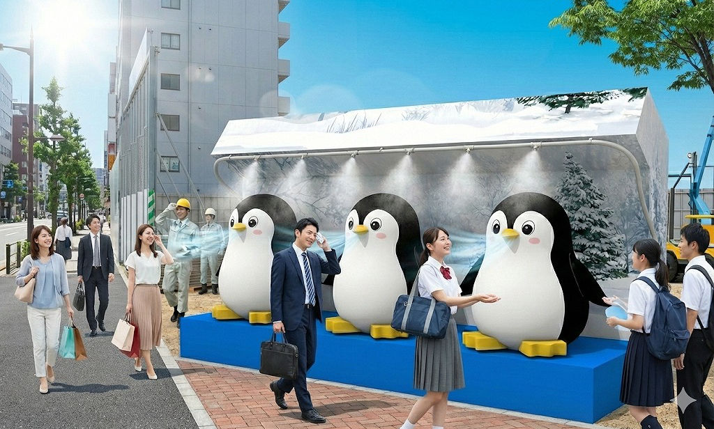 ペンギンウォール